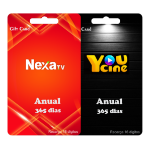 NexaTv+YouCine Anual = 365 Dias