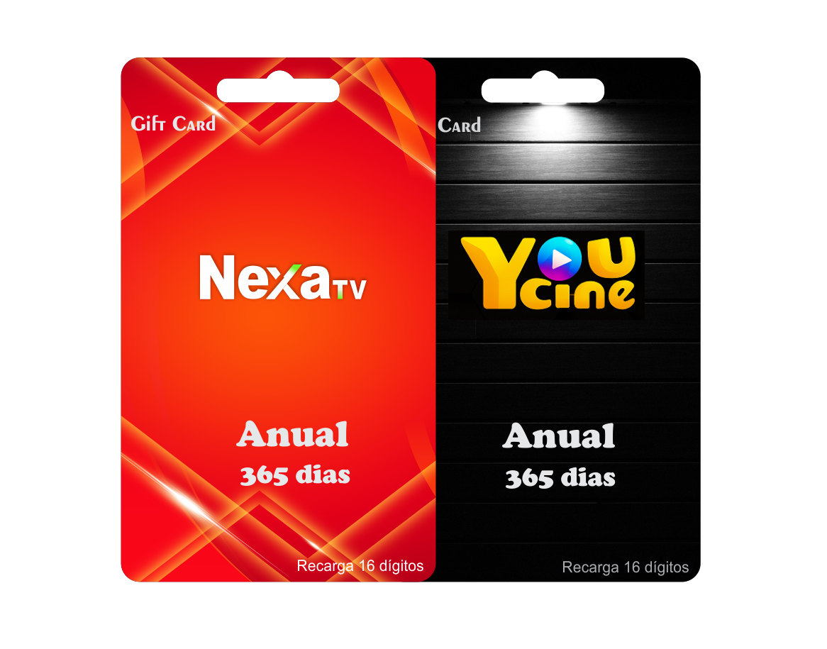 NexaTv+YouCine Anual = 365 Dias